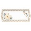 Vianočný porcelánový podnos White Elegance 35x15cm, Easy Life