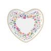 Porcelánový tanier v tvare srdca Mon Amour 20x19 cm, Easy Life