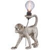 Dekoratívna lampa opica so žiarovkou, 39,5x13x37 cm