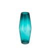 Skleněná váza Cutty modrá, 30x13 cm