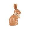 Velikonoční dekorace keramický zajíc hnědý, 19x24x11 cm