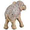 Dekorace figura slon Elody hnědý, 5x15x13 cm