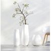 Keramická váza Ease bílá, 25x8 cm