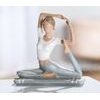 Dekorace figura žena jogínka Hannah, 5,5x14x14 cm