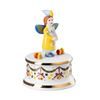 Vánoční malá hrací skříňka holčička s kočkou Christmas Lights, Ø 9 cm, Rosenthal