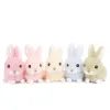 Plyšový zajíček Baby Bunny modrý, 15 cm
