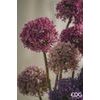 Umělá květina Allium okrasný česnek tmavě růžový, 78x14 cm