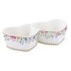 Porcelánové misky v tvare srdca Mon Amour 20x9,5 cm, Easy Life