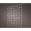Vánoční osvětlení do okna 240 LED teplá bílá, 2x2 m