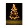 Vánoční venkovní dekorace strom s LED osvětlením, 180x300 cm