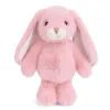 Plyšový zajíček Jumpy Bunny světle růžový, 30 cm