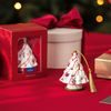 Christmas Classic vianočná ozdoba stromček 2025, 7,5x10 cm, Villeroy & Boch