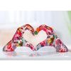 Dekorace spojené ruce ve tvaru srdce Ooh Lala, 8x29x12 cm