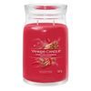 Yankee Candle - Signature vonná svíčka Sparkling Cinnamon , 567g