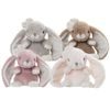 Plyšový zajíček Cute Kanina růžový, 15 cm