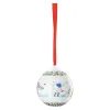Vianočná porcelánová ozdoba na stromček gule Vianočné radovánky 6 cm, Rosenthal