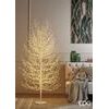 Svetelný strom 2000LED biely, 180 cm