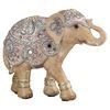 Dekorace figura slon Elody hnědý, 5x15x13 cm