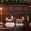Christmas Toys dekorace/svícen, Santovo spřežení, 36 cm, Villeroy & Boch