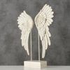 Dekorativní andělská křídla Cosmo champagne, 28x8x38cm
