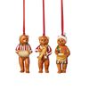 Nostalgic Ornaments vianočné závesné ozdoby medvedíky, 3 ks, Villeroy & Boch
