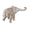 Dekorace slon s mládětem Mweya, 10x36,5x15,5 cm
