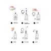 Maison Berger Paris - Katalytická lampa Variation, šedá + náplň Samet z Orientu, 250 ml