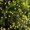 Vánoční světelný řetěz 3000 LED teplá zlatá, 28 m