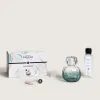 Maison Berger Paris - Dárková sada: Katalytická lampa Corali zelená + Nebeská voda, 250 ml