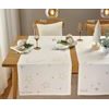 Vánoční běhoun na stůl Stardust bílý 50x150cm, Sander
