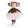 Plyšová opička baletka Sweet Missy hnědá, 25 cm