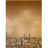 Vánoční dekorace hvězda na zapíchnutí do květináče 110 LED, 60x38 cm