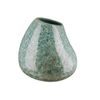 Keramická váza Organic zelená, 21x19x19 cm