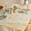 Behúň na stôl Flam krémový s kvetmi 40x100cm, Sander