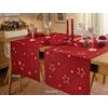 Vianočný behúň na stôl Stardust červený 50x150cm, Sander