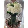 Křišťálová váza Maria kouřová, 23x12 cm
