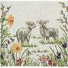 Běhoun na stůl Little Lambs 32x96 cm, Sander
