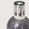 Maison Berger Paris - Dárková sada: Katalytická lampa Disco šedá + Ambrový prach, 250ml