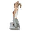 Dekorace figura žena jogínka Hannah, 5,5x14x14 cm