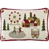 Vánoční gobelínový polštář s výplní X-mas Joyride 32x48 cm, Sander