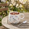 Porcelánový hrnek na čaj/kávu Fancy Garden 400ml, Easy Life