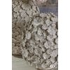 Keramická váza Quadrifoglio štvorlístok béžová, 24,5x20,5cm