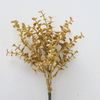 Dekorační květina zlatá, 35x10cm