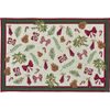 Vianočné gobelínové prestieranie na stôl Xmas Ornaments 32x48cm, Sander
