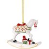 Christmas Classic Vánoční ozdoba houpací kůň 2025, 11x4x9 cm, Villeroy & Boch