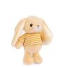 Plyšový zajíček v triku Bouncy Bunny žlutý, 15 cm