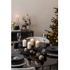 Christmas Chic sada válcových svíček bílo-zlatá 4ks 10x6cm, Villeroy & Boch