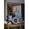 Yankee Candle - Vianočný adventný kalendár veniec 24ks čajové sviečky + svietnik