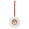 Vánoční ozdoba vločka s papuškem Christmas Lights, 7,8 cm, Rosenthal