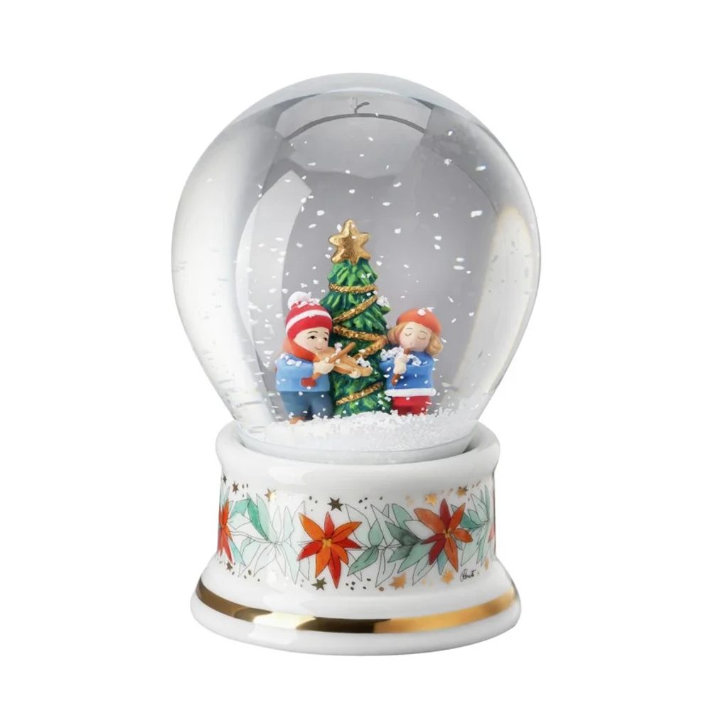 Homedesignshop.sk - Vánoční sněžítko / těžítko, Christmas Sounds 12 cm,  Rosenthal - ROSENTHAL - Vianočné dekorácie - Vianoce - Eshop s  interiérovými doplnkami